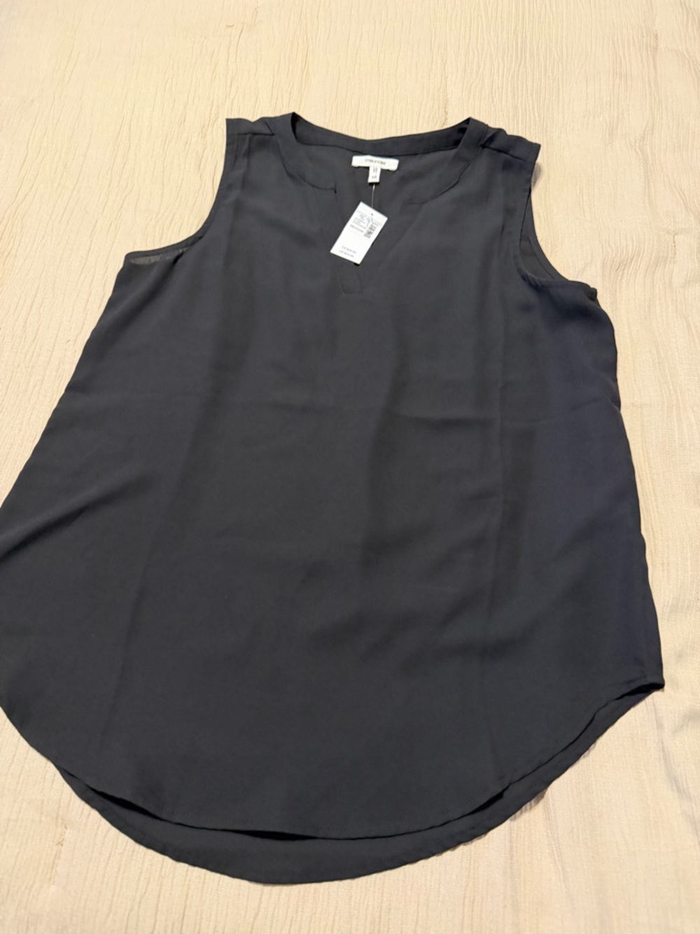 Maurices Sleeveless Black Blouse - Lightweight Women's Top